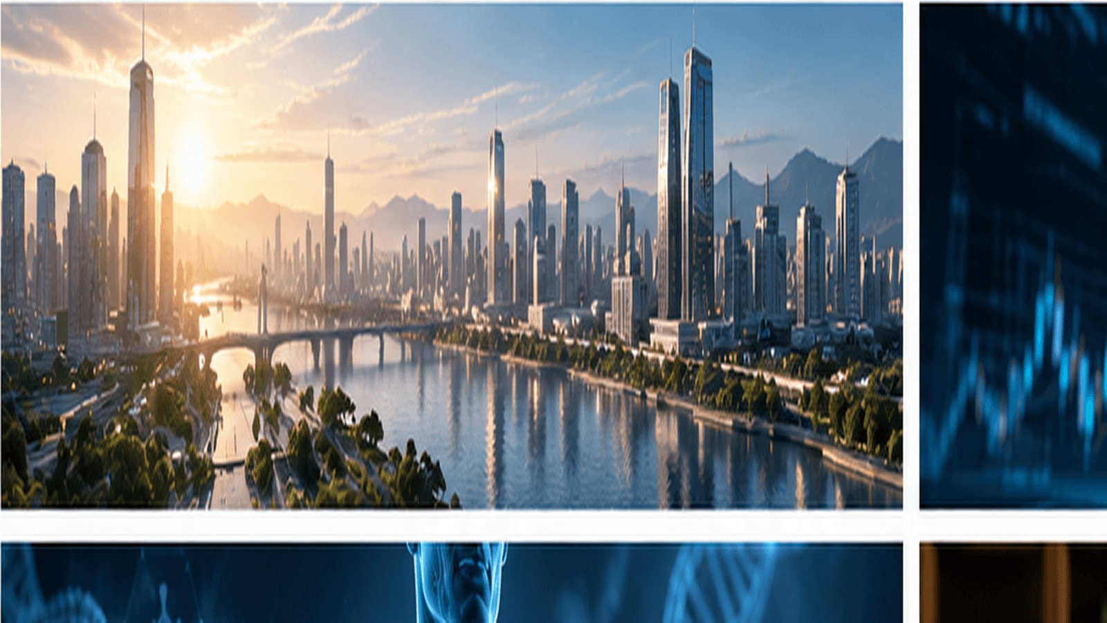 City skyline representing CityScope civic intelligence